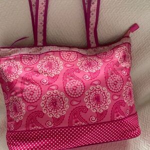 Pretty pink tote